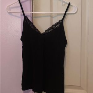 Mudd Black Lacey Cami